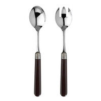 Taverne Salad Servers Walnut Brown
