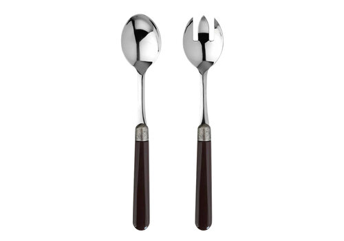 Taverne Taverne Salad Servers Walnut Brown