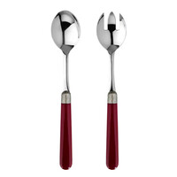 Tavern Salad Servers Wine Red