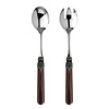 Brasserie Brasserie Salad Servers Chocolate Brown