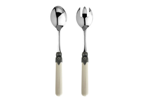 Brasserie Brasserie Salad Servers Ivory