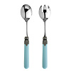 Brasserie Brasserie Salad Servers Sky Blue