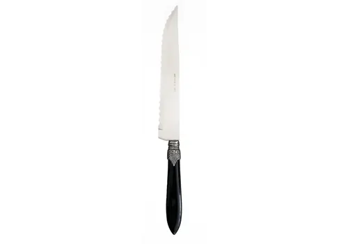 Murano Murano Tranchiermesser Schwarz