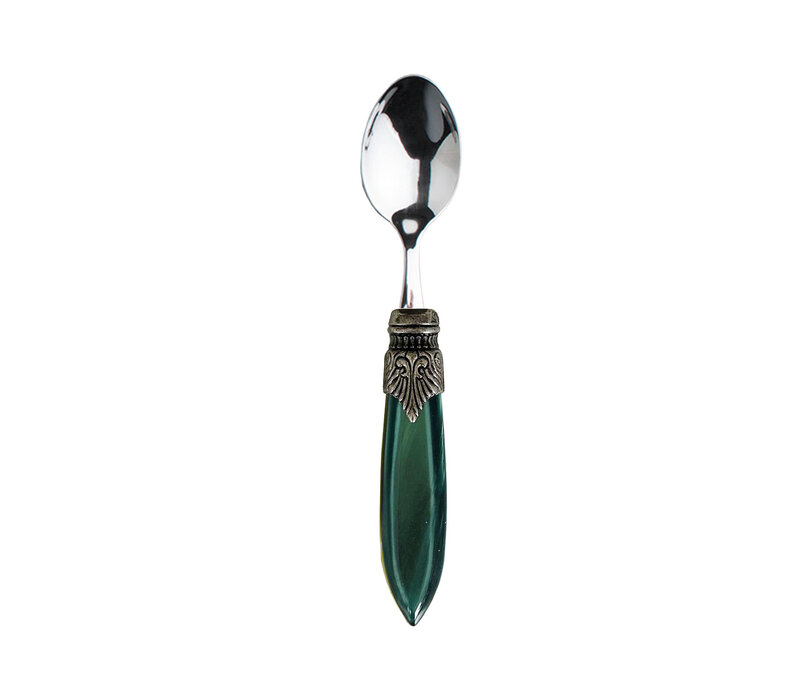 Murano Cuillère à expresso/moka 'Vert Foncé'