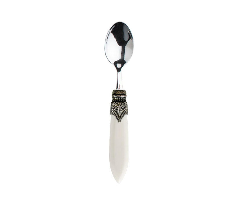Murano Espresso /  Coffee Spoon 'Matte Ivory'