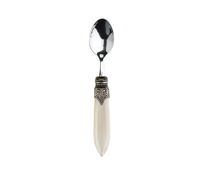 Murano Espresso / Coffee Spoon 'Cream'