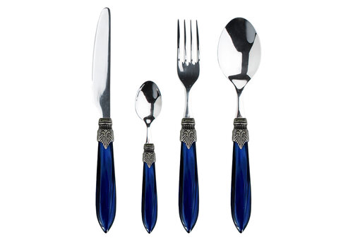 Murano Murano Dinner Cutlery Set – For 1 Person – Blue