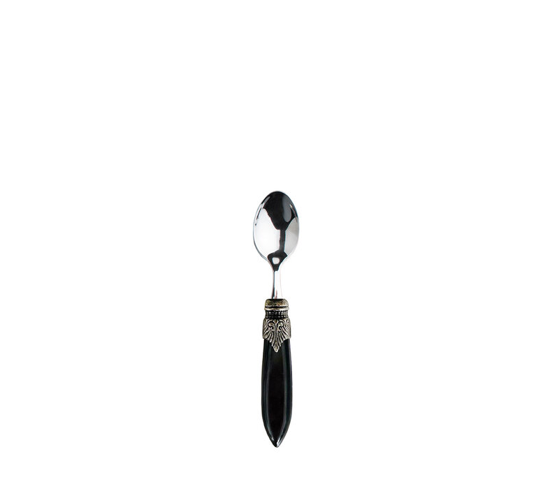 Murano Espresso / Coffee Spoon 'Anthracite Black'