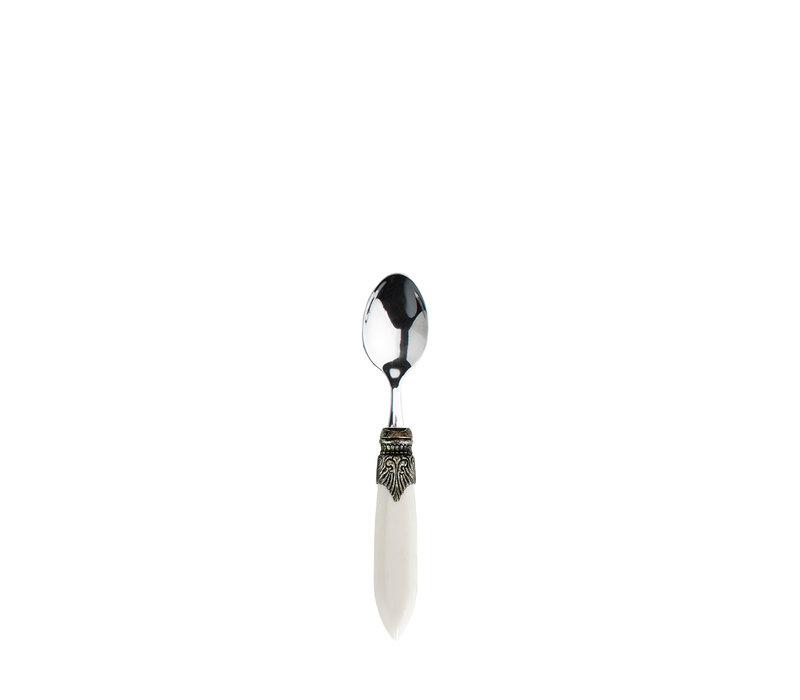 Murano Espresso /  Coffee Spoon 'Matte Ivory'