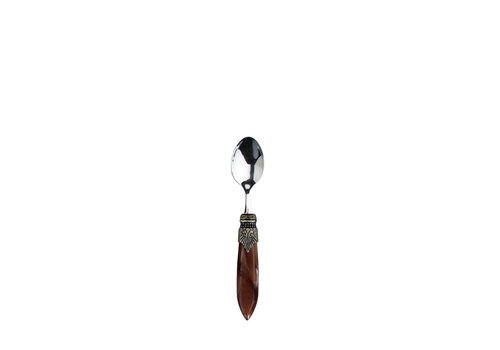 Murano Murano Espresso / Coffee Spoon 'Chocolate Brown'