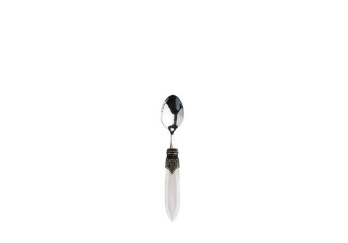 Murano Murano Espresso / Coffee Spoon 'Ice White'