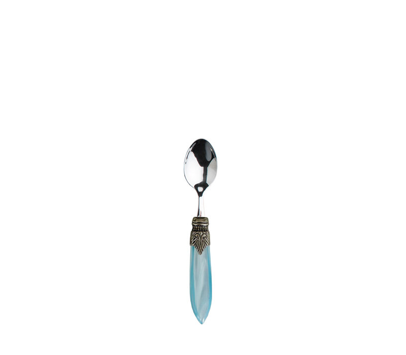 Murano Espresso / Coffee Spoon 'Turquoise'