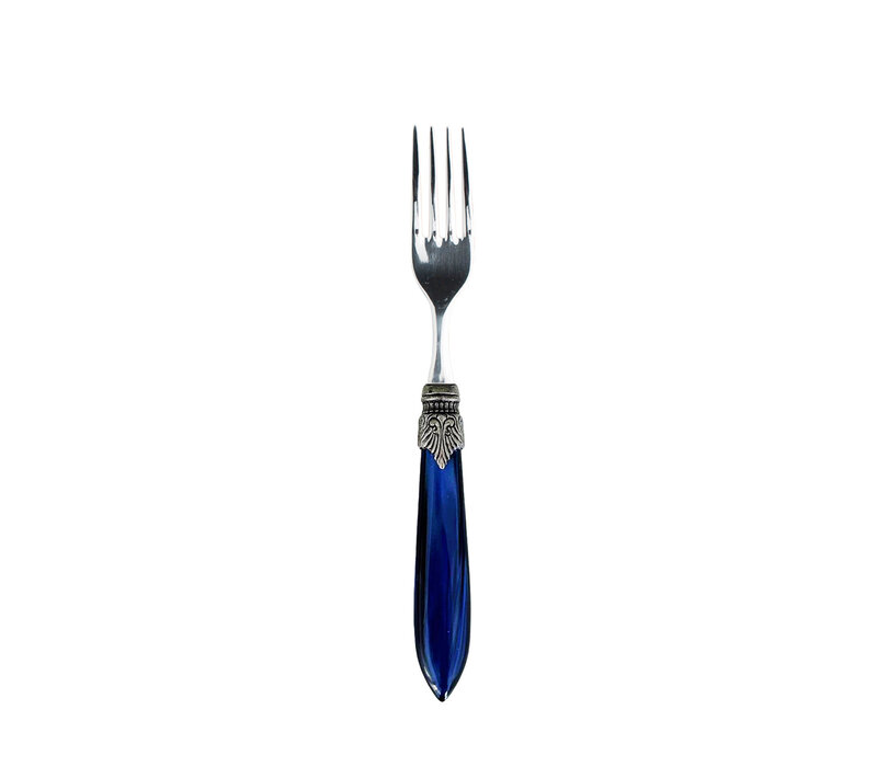 Murano Breakfast Fork 'Blue'