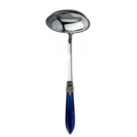 Murano Suppenkelle 'Blau'