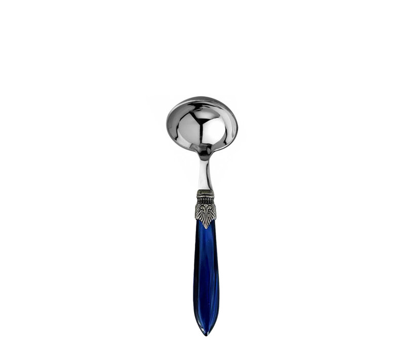 Murano Saucenlöffel 'Blau'