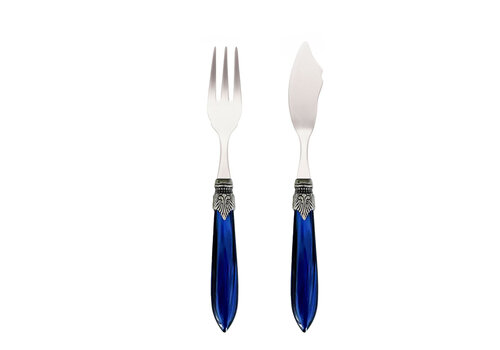 Murano Murano Viscouvert 2-delig 'Blauw'