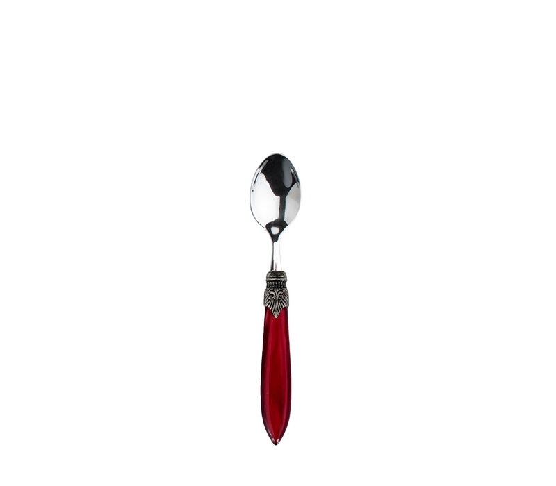 Murano Teaspoon – Burgundy | Also Suitable as Coffee Spoon & Small Dessert Spoon