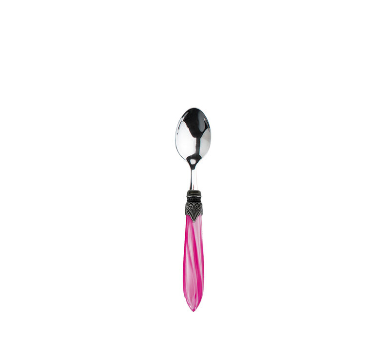 Murano Teelöffel – Rosa | Auch als Kaffeelöffel & Kleiner Dessertlöffel Geeignet