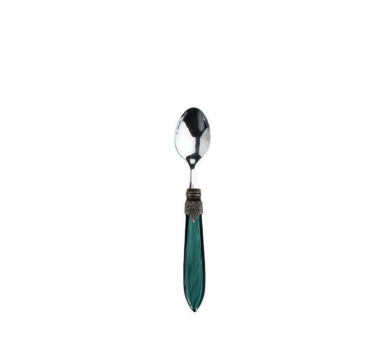 Murano Cuillère à Thé – Vert | Convient Aussi comme Cuillère à Café et Petite Cuillère à Dessert