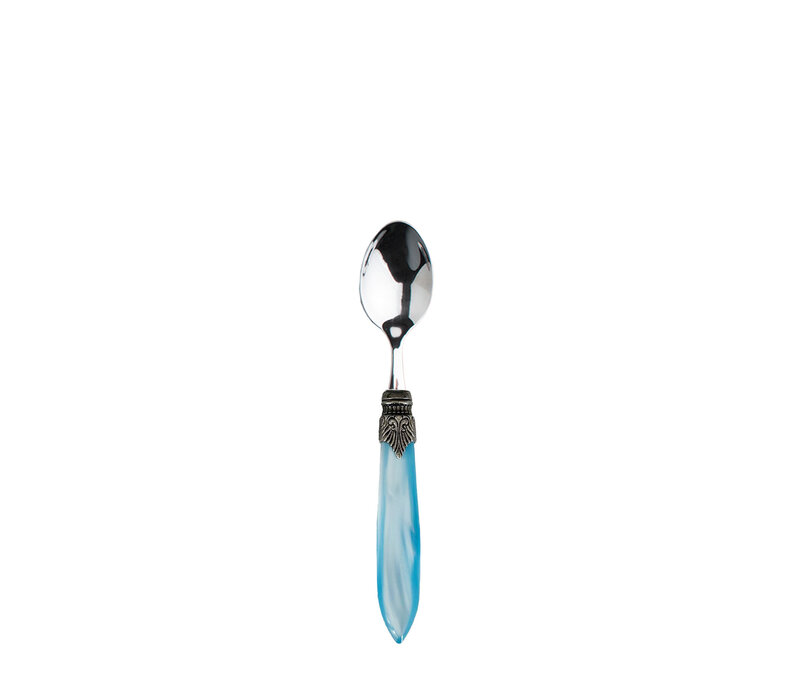 Murano Theelepel – Turquoise | Ook Geschikt als Koffielepel & Kleine Dessertlepel