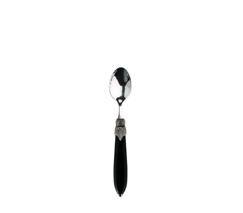 Murano Teaspoon – Black | Also Suitable as Coffee Spoon & Small Dessert Spoon
