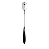 Murano Murano Latte/Long Drink/Sorbet Spoon 'Matte Black'