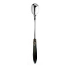 Murano Murano Latte/Long Drink/Sorbet Spoon 'Anthracite' Murano Murano Latte/Long Drink/Sorbet Spoon 'Anthracite'