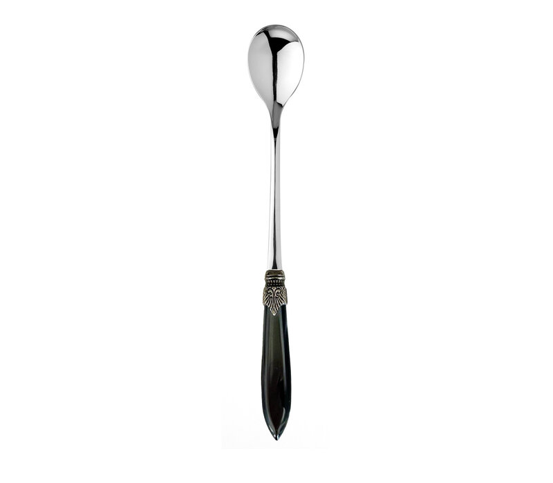 Murano Latte/Long Drink/Sorbet Spoon 'Anthracite'
