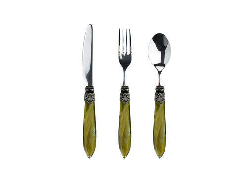 Murano Murano Couverts à Dessert – Pour 1 Personne - Olive