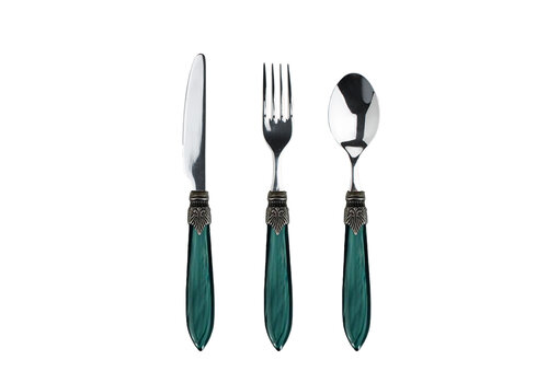 Murano Murano Dessertcouvert - Voor 1 Persoon - Groen