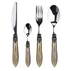 Murano Murano Dinner Cutlery for 1 Person (4 Pieces) – Champagne | Italian Design