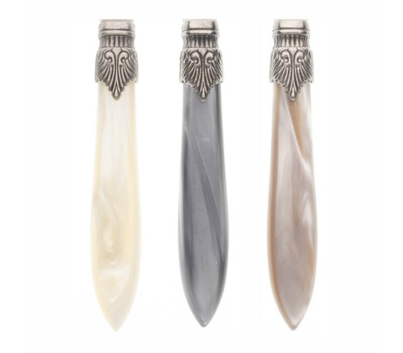 Murano Dinner Cutlery (24-piece) – For 6 People – 'Château Mix' in Wooden Box | Italian Design