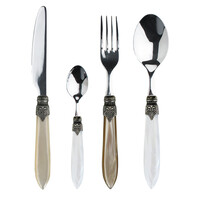 Murano Couverts de table (24 pièces) – Pour 6 personnes – 'Marrakesh Mix' dans un coffret en bois | Design italien