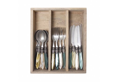 Murano Murano Dessertcouvert – Voor 6 Personen – 'Forest Mix'