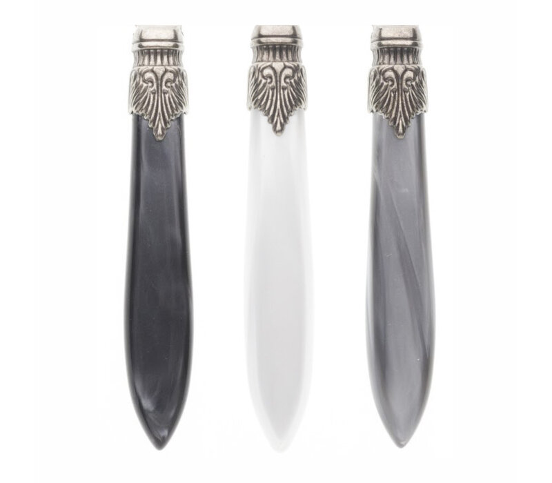 Murano Dinner Cutlery (24-piece) – For 6 People – 'Loft Mix' in Wooden Box | Italian Design