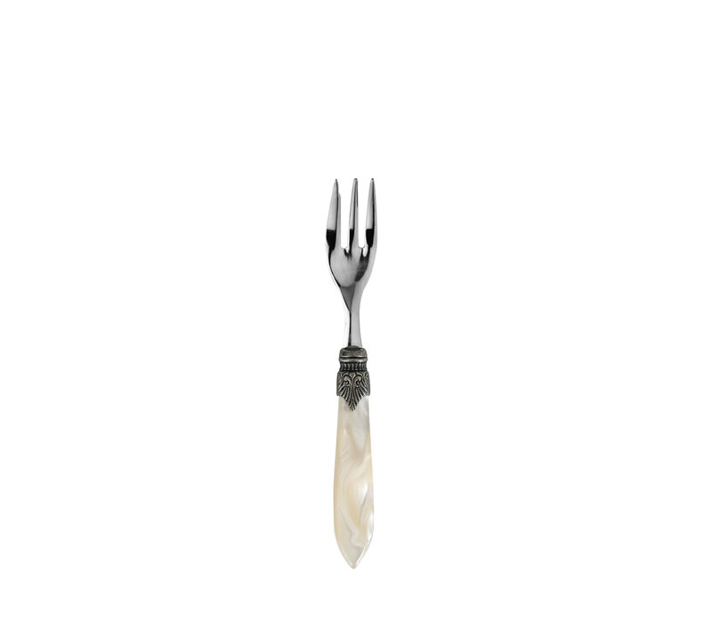 Murano Cake / Dessert Fork – Cream | Small Fork for Cake, Dessert or Starter