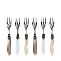 Murano Cake Forks – 'Marrakesh Mix' (Set of 6) | Forks for Cake, Dessert or Starters