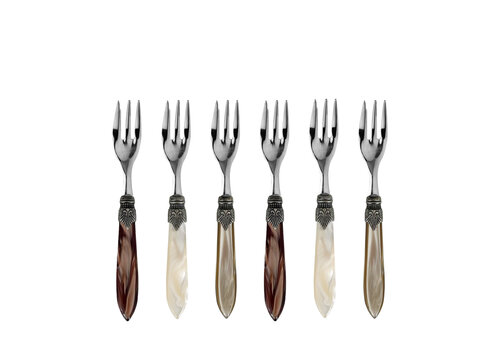 Murano Murano Cake Forks – 'Barista Mix' (Set of 6)
