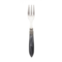 Murano Cake Forks – 'Earth Mix' (6 pieces) | Forks for Pastry, Dessert or Appetizer