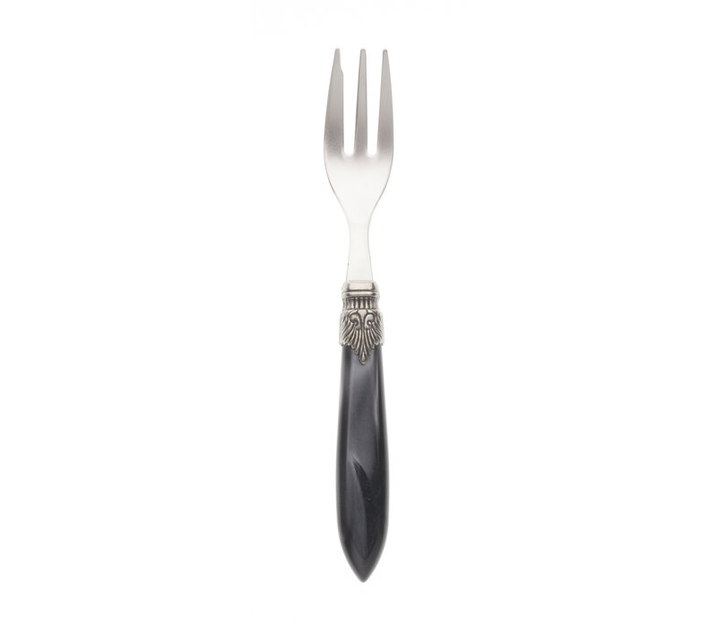 Murano Cake Forks – 'Earth Mix' (6 pieces) | Forks for Pastry, Dessert or Appetizer