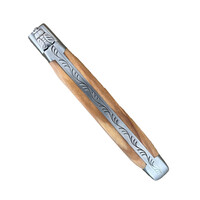 Laguiole Premium Couteau de Poche en Bois de Olive