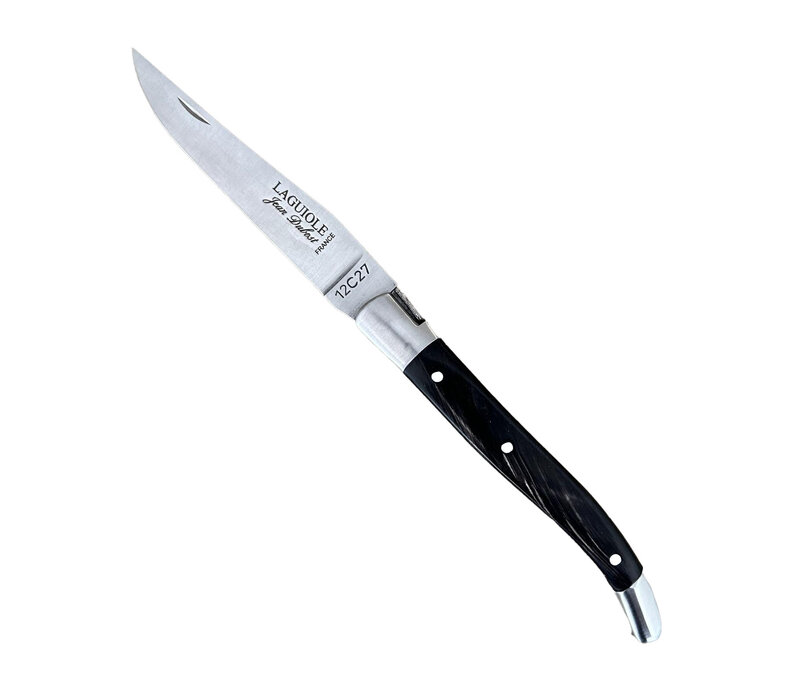 Laguiole Premium Couteau de Poche en Corne de Buffle