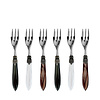 Murano Murano Set of 6 Cake Forks 'Classic' Mix