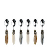 Murano Murano Espresso Spoons / Mocha Spoons – 'Château Mix' (6 pieces) | Small Spoons for Espresso, Mocha or Dessert