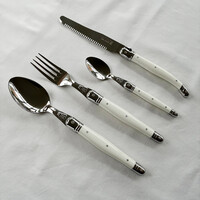 Laguiole Classic Ménagère 24 pièces Blanc