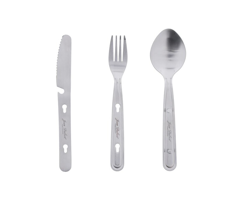 SL2606 Laguiole Classic Dinner Cutlery (24-piece) – For 6 People – 'Ivory' in Wooden Box | French Design - Copy