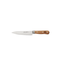 SL2609 Jean Dubost 4 Kitchen Knives Oak in Leather Case
