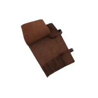 SL2609 Jean Dubost 4 Keukenmessen eikenhout in leren etui