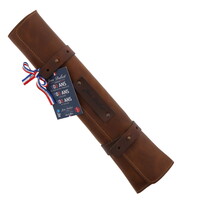 SL2611 Jean Dubost 6 Kitchen Knives Oak in Leather Case