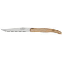 SL2612 Jean Dubost 6 Seaknives Eichenholz im Lederetui